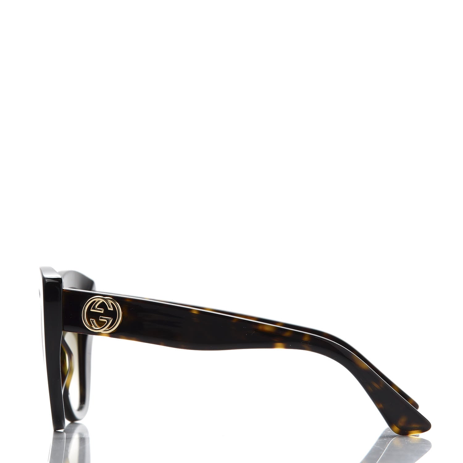 Gucci Acetate Sunglasses GG0327S Tortoise 3 of 9
