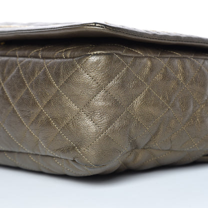 Chanel Metallic Calfskin Quilted Large Istanbul Flap Gold 6 of 11