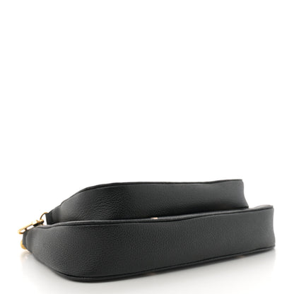 Louis Vuitton Empreinte Monogram Giant Multi Pochette Accessories Black Beige 4 of 10