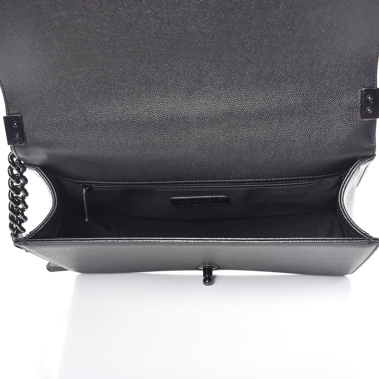 Caviar Quilted New Medium Boy Flap So Black