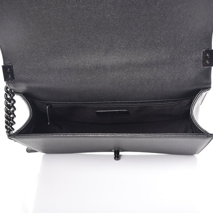 Chanel Caviar Quilted New Medium Boy Flap So Black 5 of 8