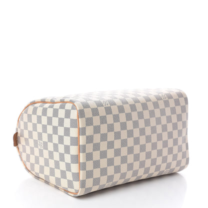 Louis Vuitton Damier Azur Speedy 30 4 of 9