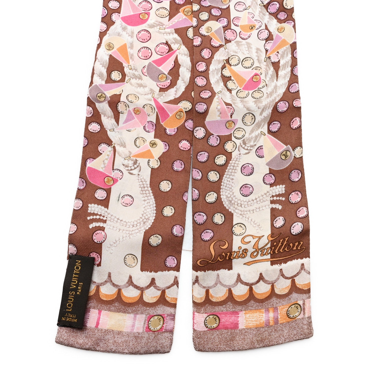 Louis Vuitton Silk Escale Bandeau 2 of 4