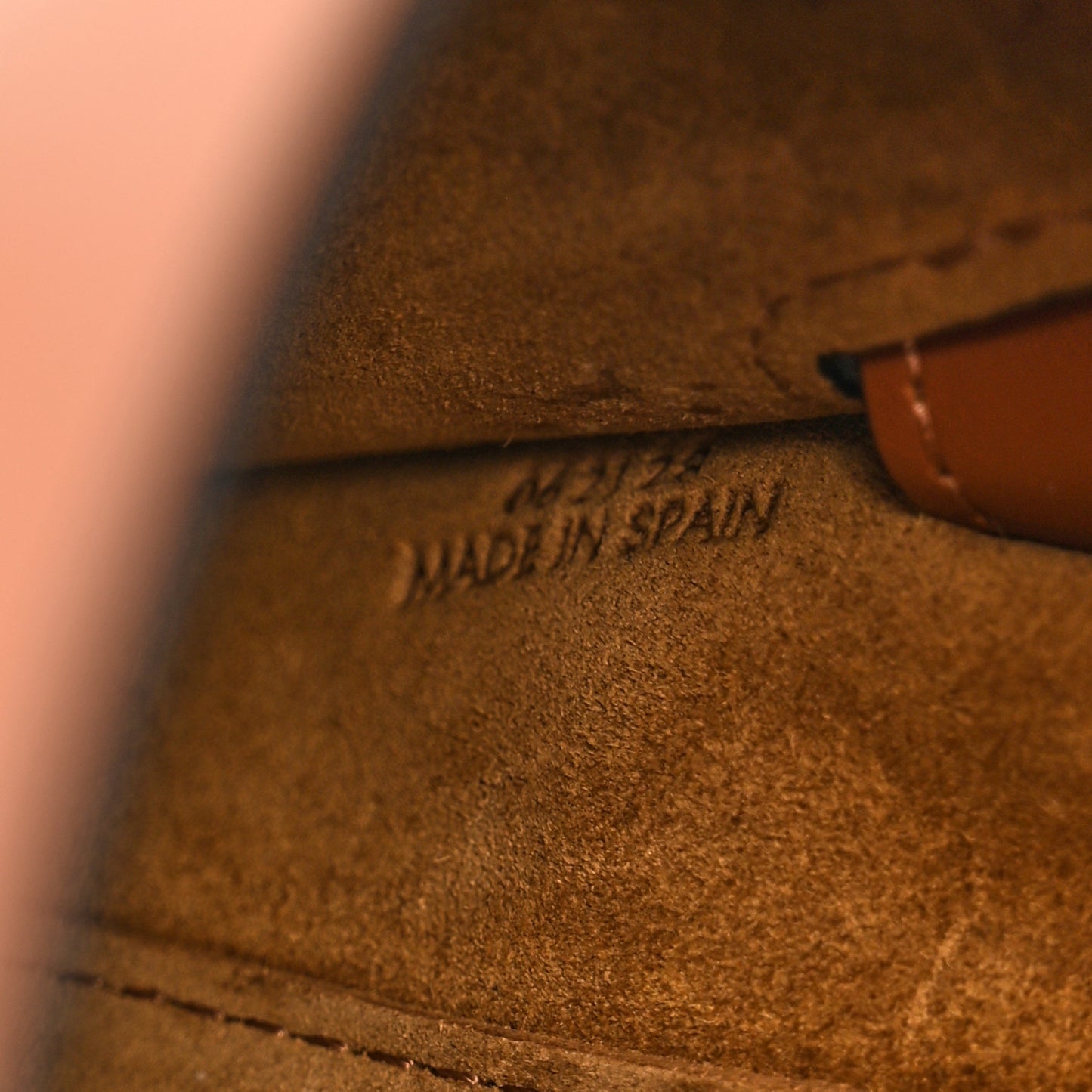 Calfskin Jacquard Small Gate Dual Bag Tan