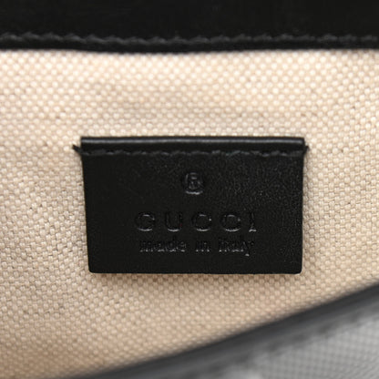 Gucci Calfskin GG Tennis Embossed 2 Detachable Pouch Belt Bag Black 7 of 11