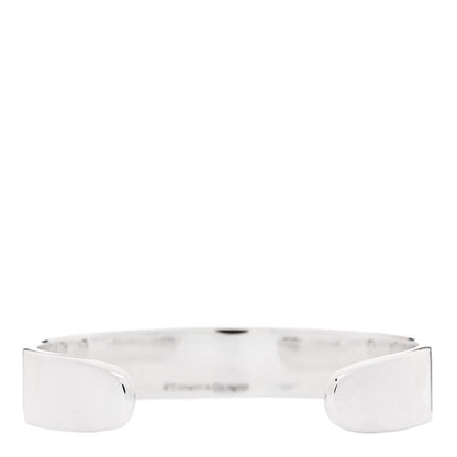 Tiffany Sterling Silver Diamond Return To Tiffany Narrow Cuff Bracelet 2 of 3