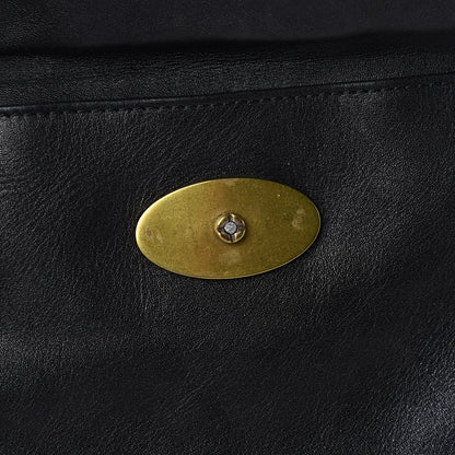 Mulberry Glossy Goatskin Darley Cosmetic Pouch Black 9 of 10