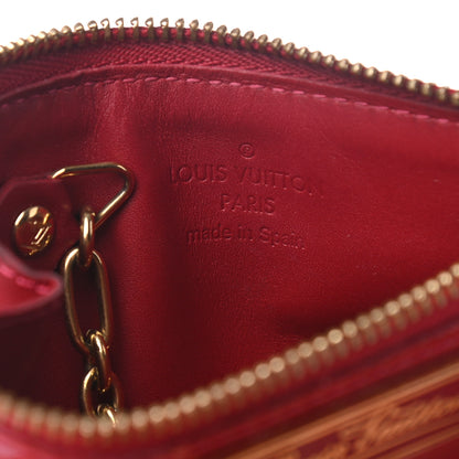 Louis Vuitton Vernis Key Pouch Pomme D'Amour 6 of 11