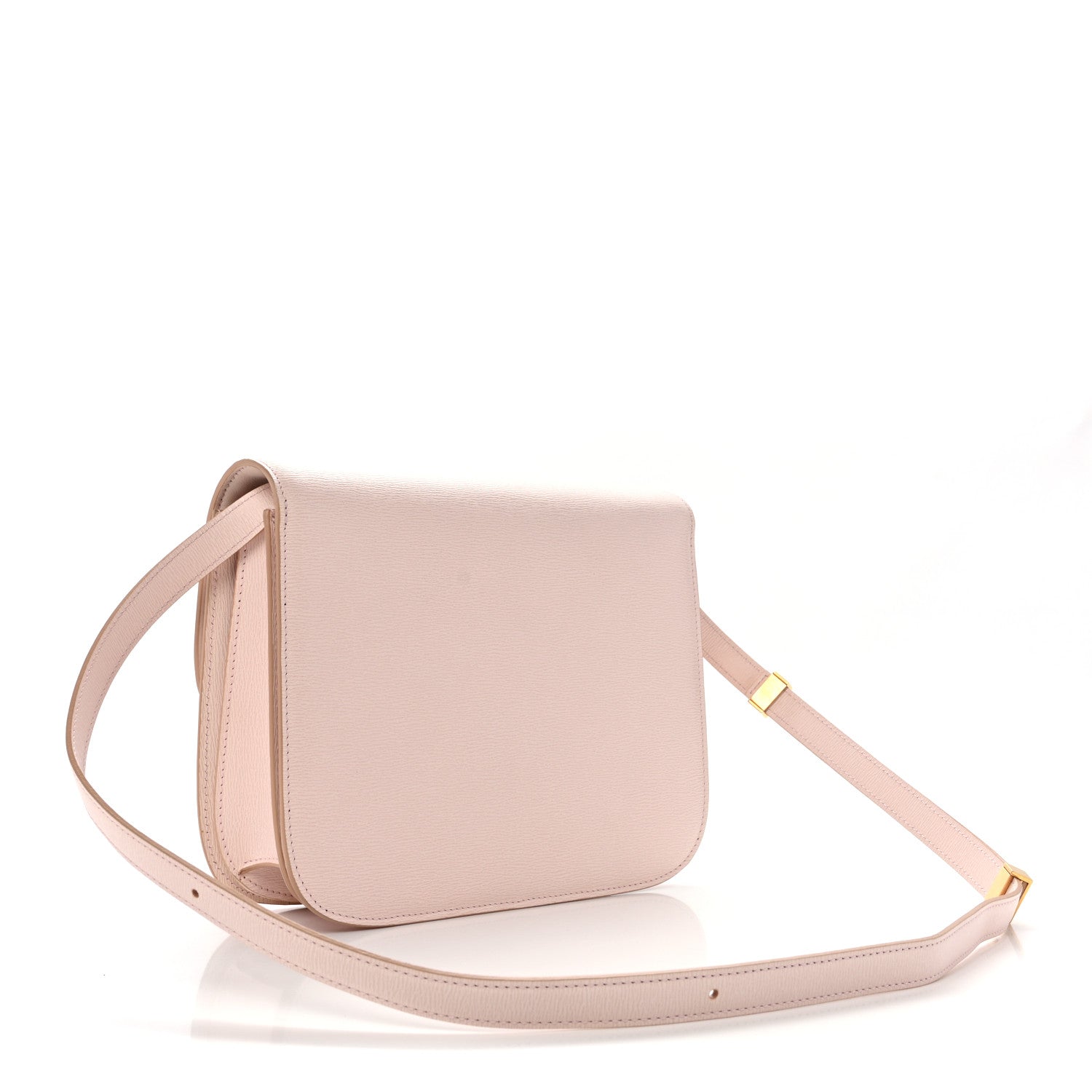 Celine Liege Calfskin Medium Classic Box Flap Bag Pale Pink 3 of 14
