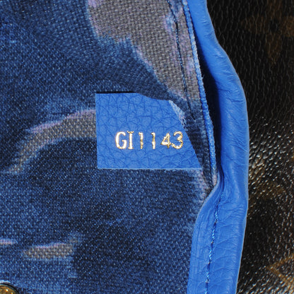 Louis Vuitton Monogram Articles de Voyage Ikat Neverfull MM Grand Blue 6 of 7