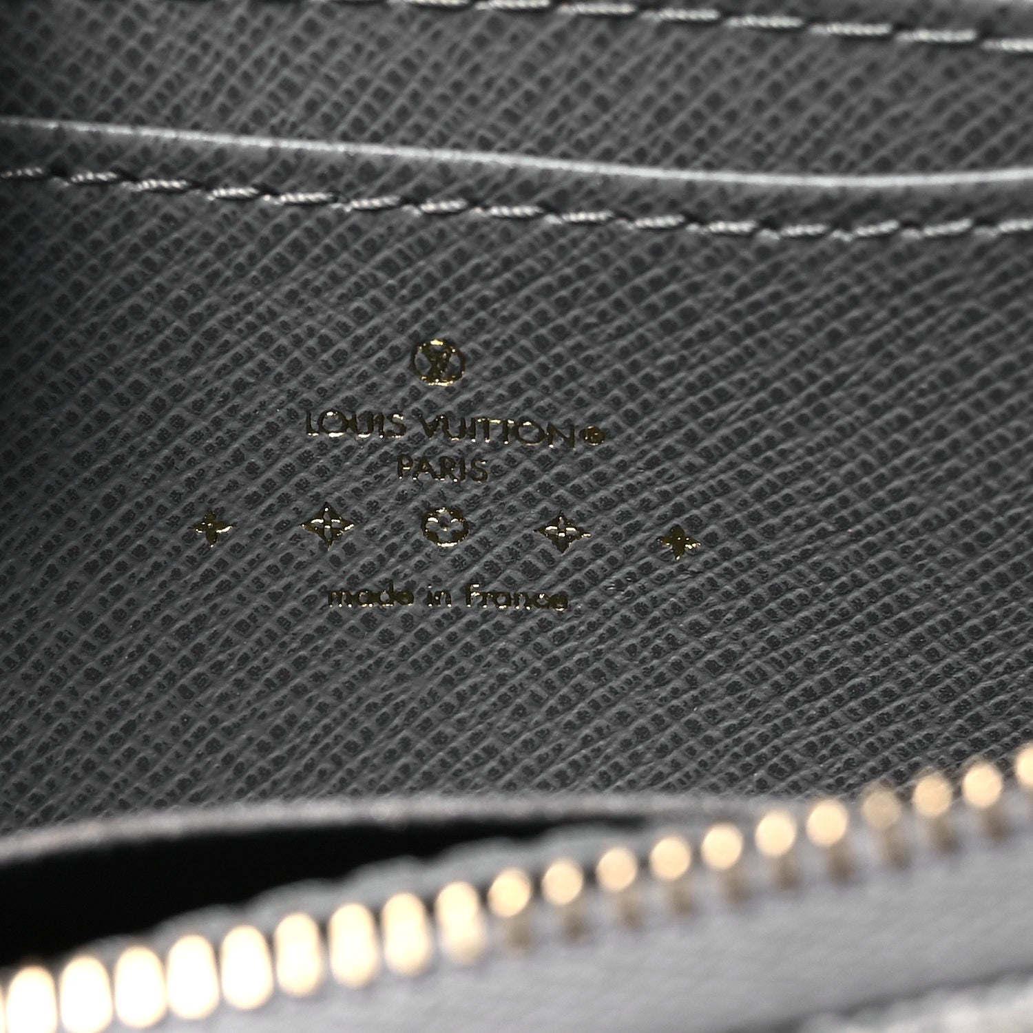 Louis Vuitton Denim Monogram Zippy Coin Purse Washed Gray 1887576