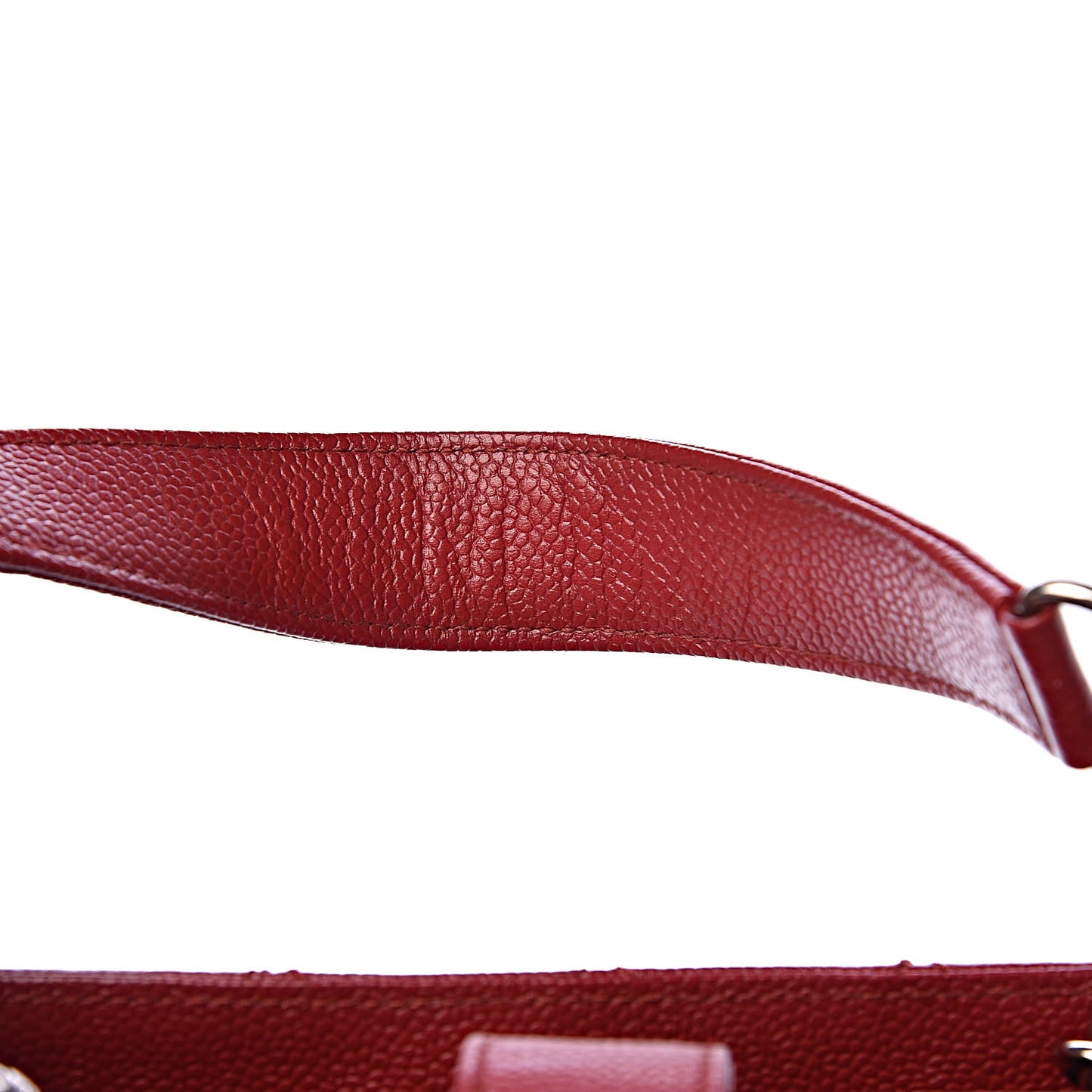 Caviar Quilted XL Grand Shopping Tote GST Red