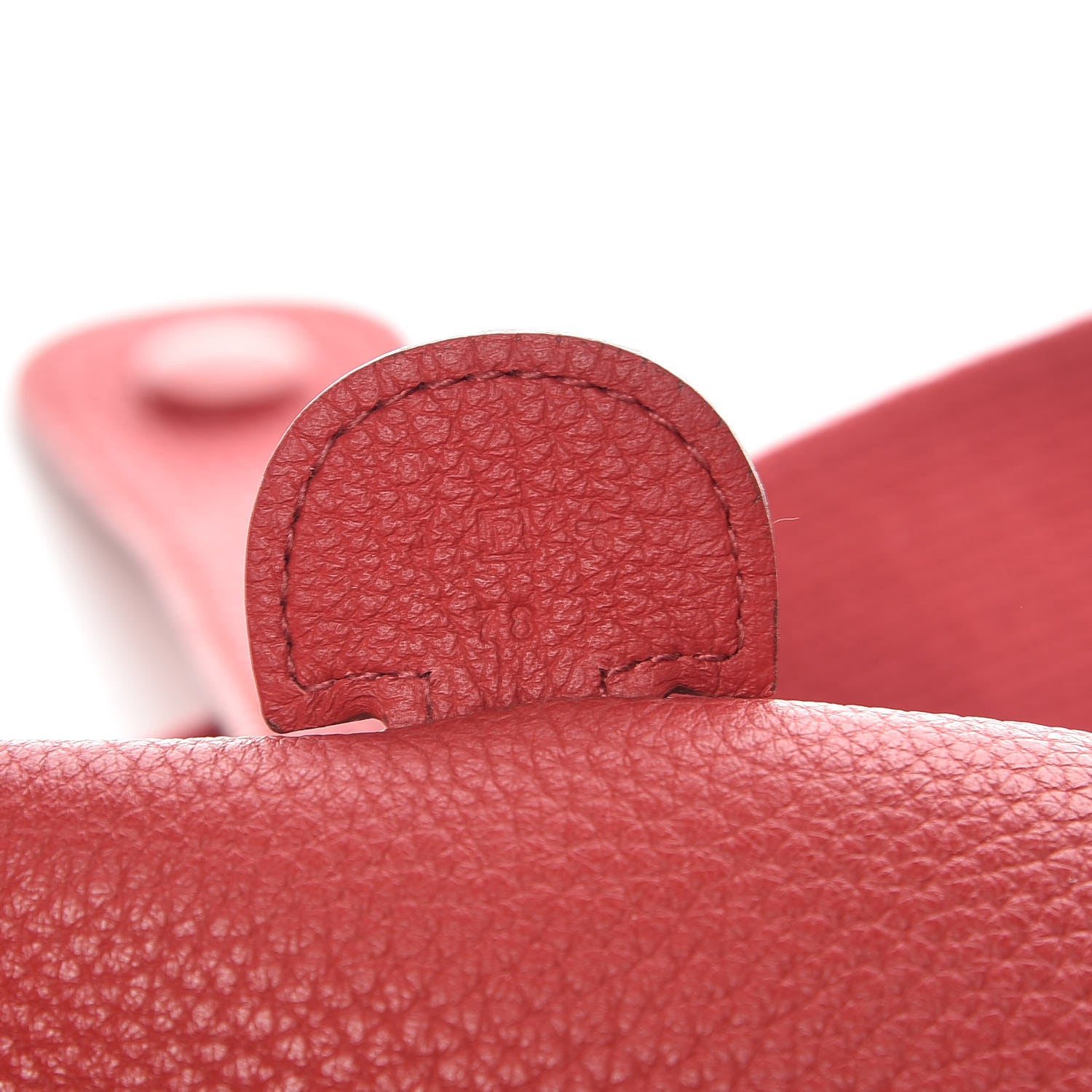 Hermes Taurillon Clemence Evelyne III GM Rouge Garance 7 of 10