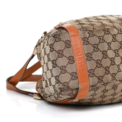 Gucci Monogram Medium Abbey Shoulder Bag Orange 9 of 10