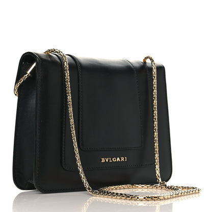 Bulgari Calfskin Serpenti Forever Crossbody Bag Black 3 of 9