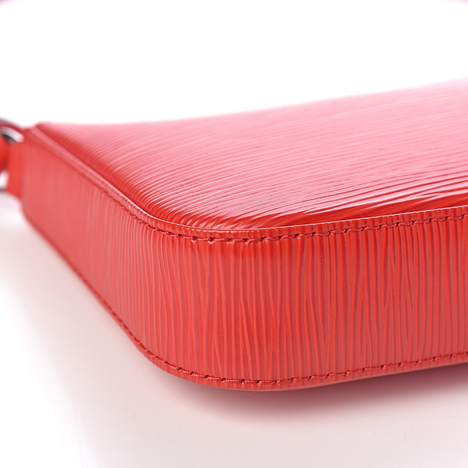 Louis Vuitton Epi Pochette Accessories NM Coquelicot 5 of 10
