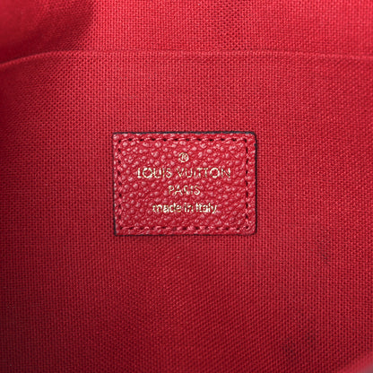 Louis Vuitton Empreinte Pochette Felicie Chain Wallet Scarlet 7 of 15