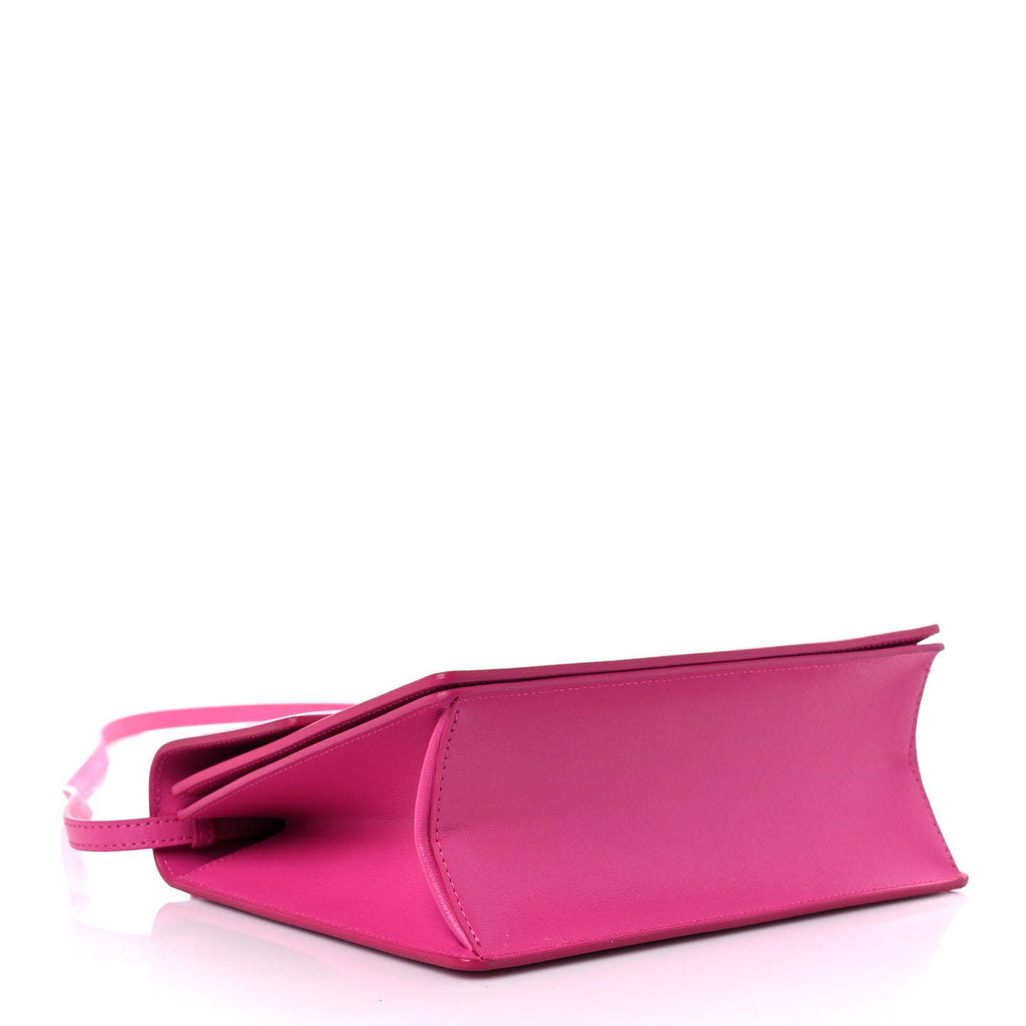 Calfskin Jitney Bag Fuchsia