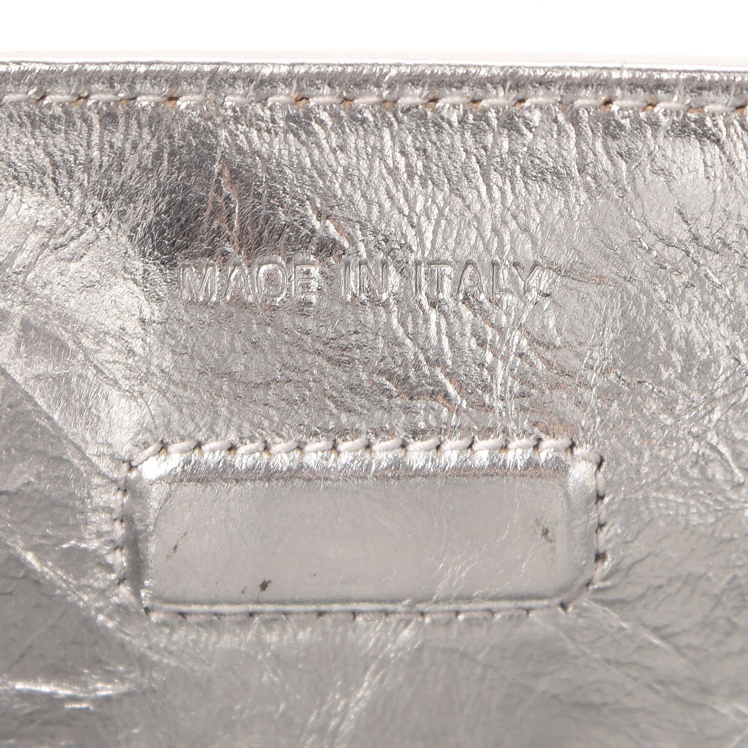 Christian Dior Metallic Calfskin Large Diorever Flap Silver 8 of 10