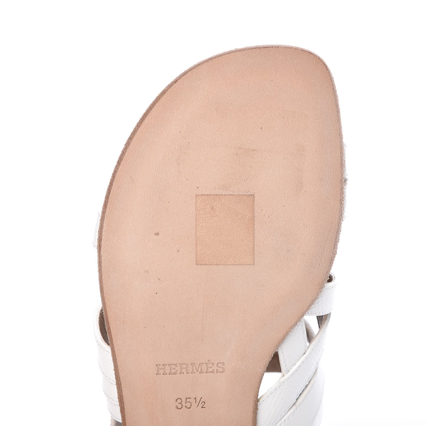 Patent Epsom Marine Sandals 35.5 White