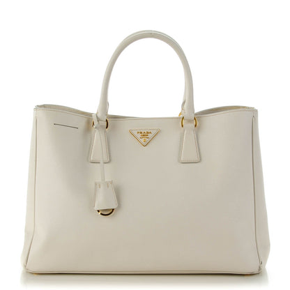 Prada Saffiano Lux Large Tote Talco 1 of 8