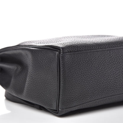 Hermes Taurillon Clemence Kelly Ado Backpack Black 7 of 25