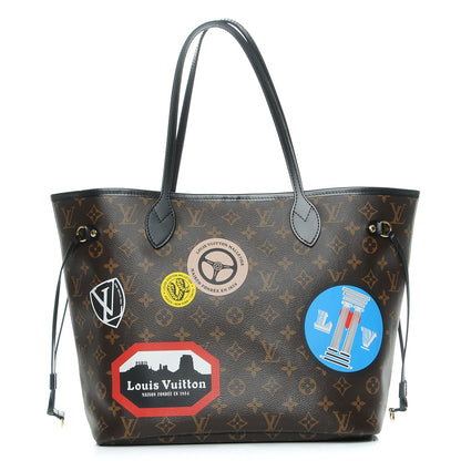 Louis Vuitton Monogram World Tour Neverfull MM 1 of 9