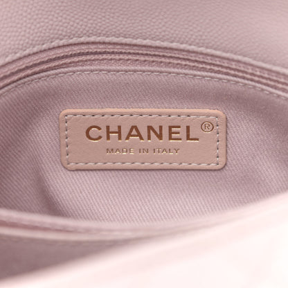 Chanel Caviar Quilted Mini Coco Handle Flap Lilas Lilac 6 of 11