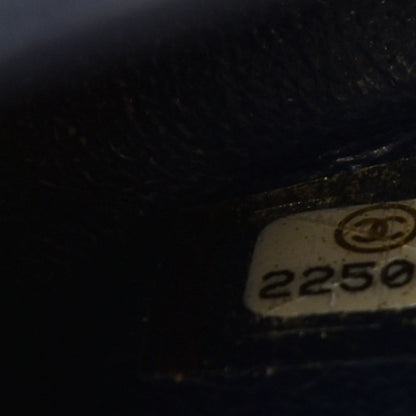 Chanel Lambskin Quilted Mini Square Flap Navy 7 of 7