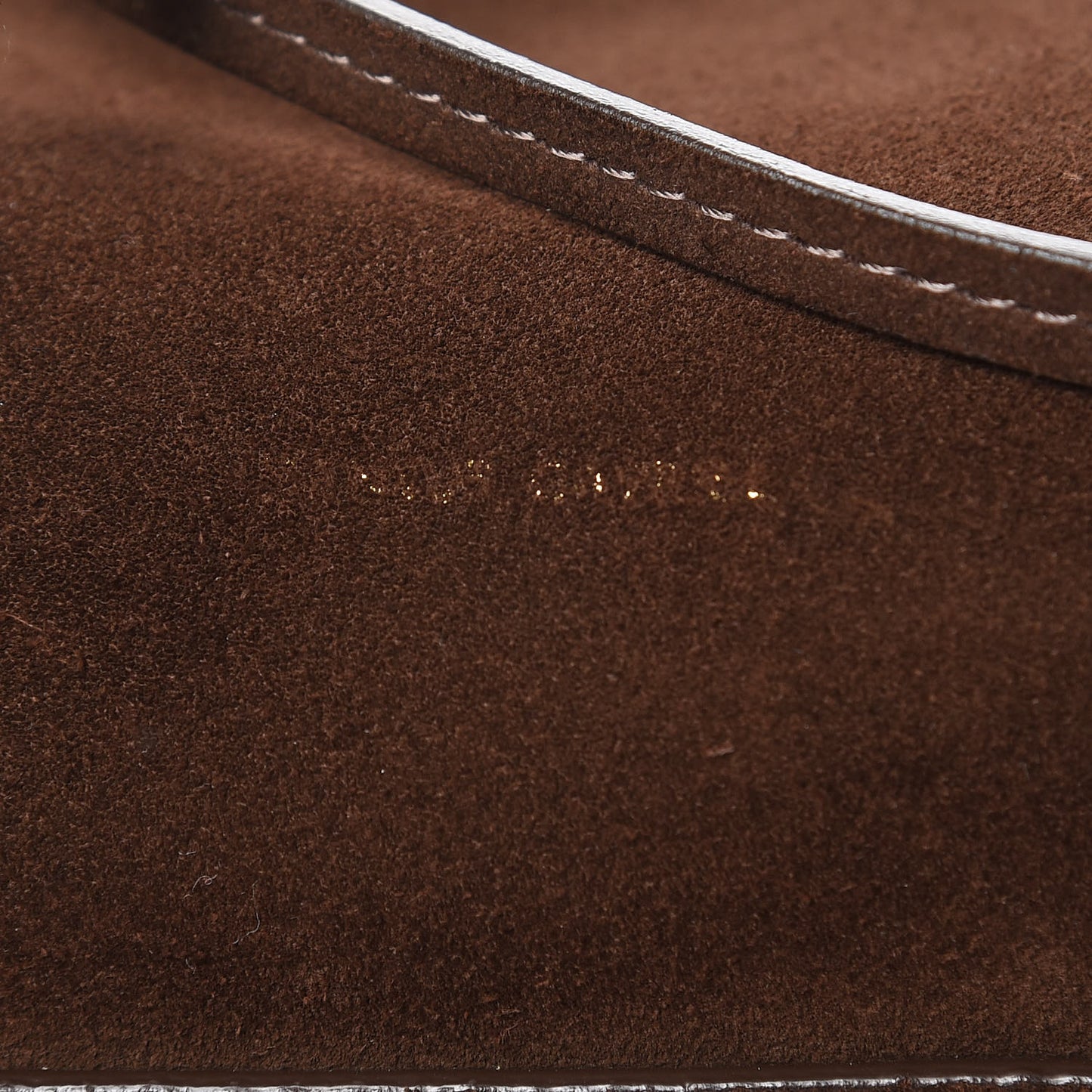 Suede Mini Sun Bag Chocolate