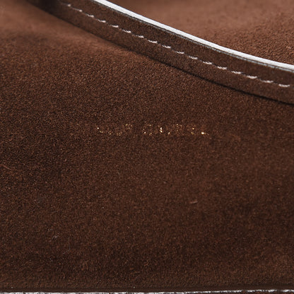 Mansur Gavriel Suede Mini Sun Bag Chocolate 12 of 13