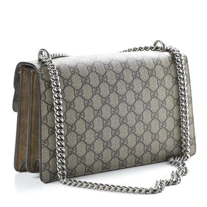 Gucci GG Supreme Monogram Small Dionysus Shoulder Bag Taupe 2 of 9