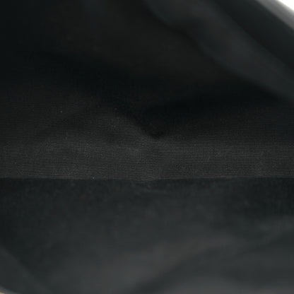 Saint Laurent Calfskin Y Quilted Monogram Medium Loulou Chain Satchel Black 6 of 13