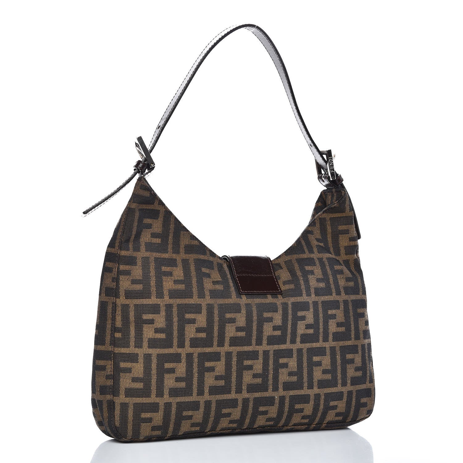 Fendi Zucca Shoulder Bag Tobacco 3 of 9