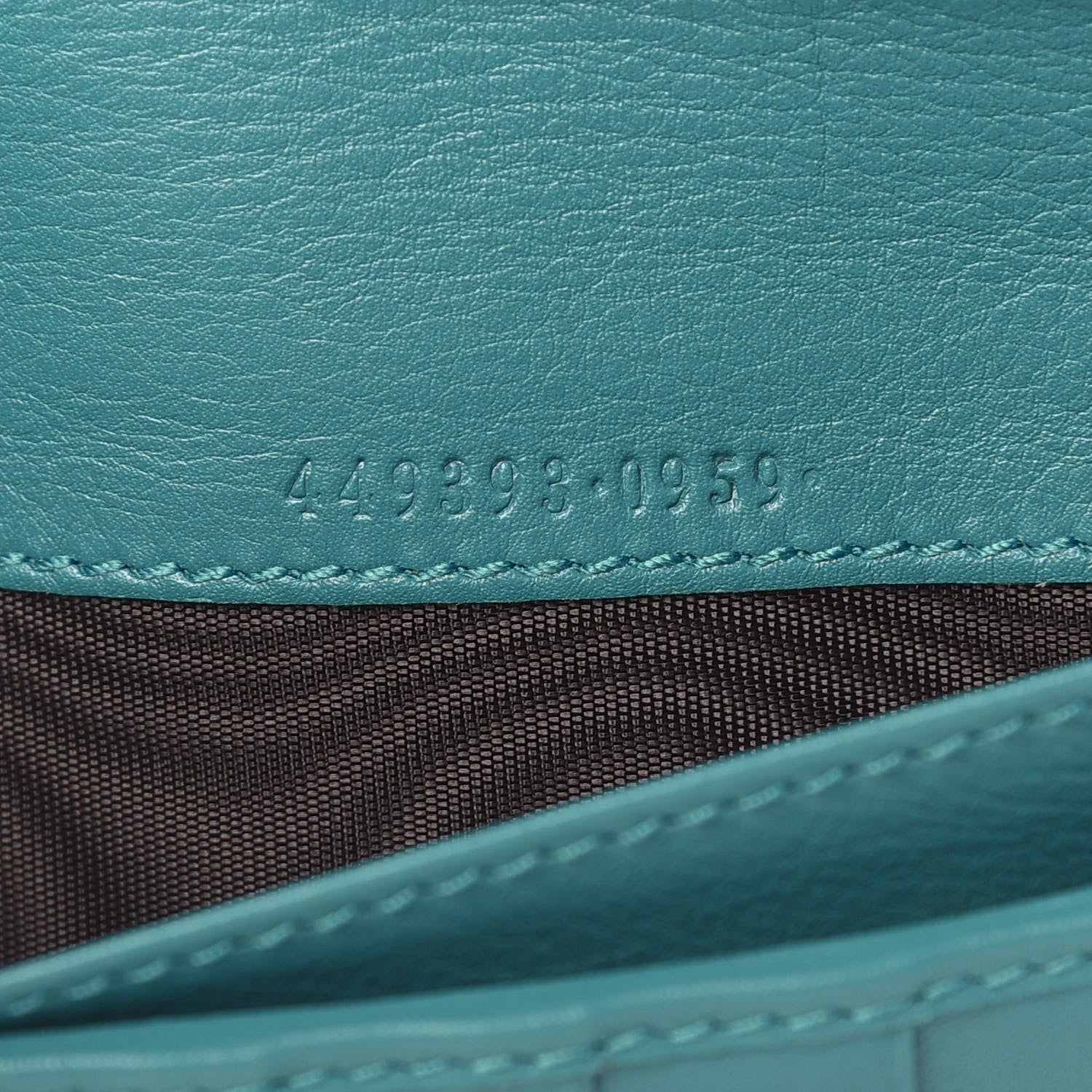Gucci Microguccissima Continental Flap Wallet Deep Cobalt 7 of 10