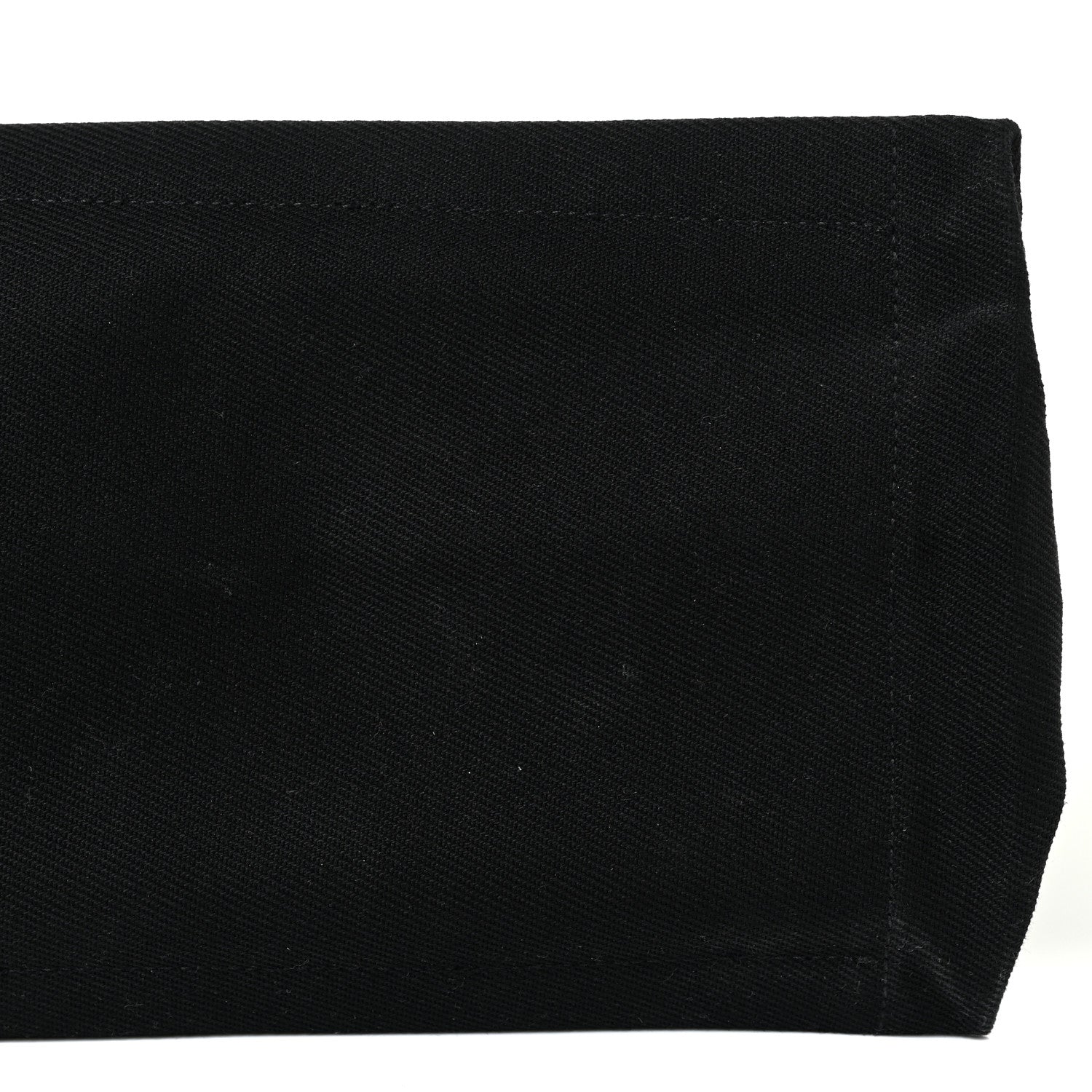 Saint Laurent Linen Calfskin Rive Gauche Tote Black 11 of 19