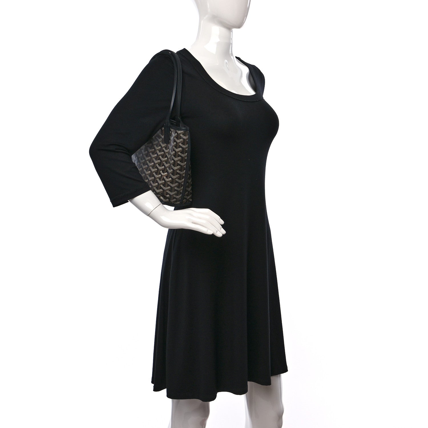 Goyard Goyardine Reversible Mini Anjou Black 2 of 22