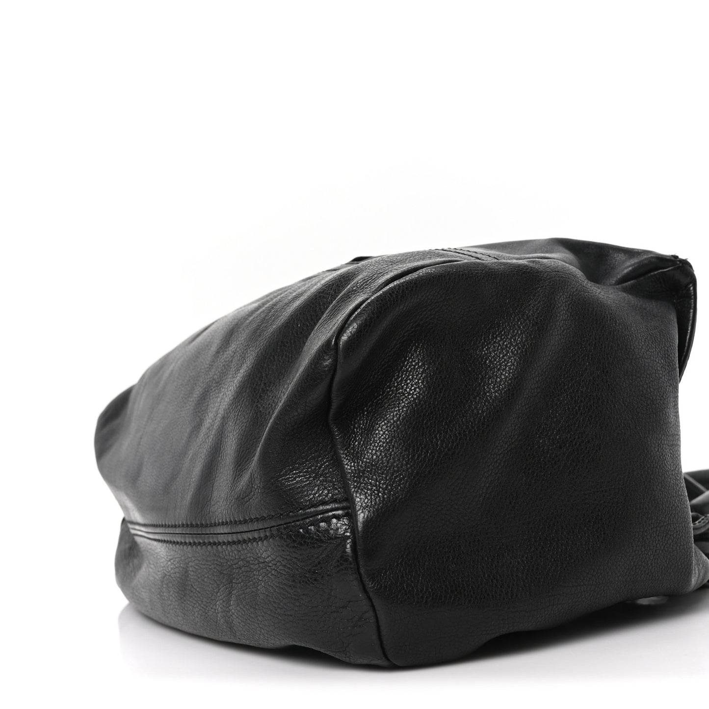 Sugar Goatskin Large Pandora   Black