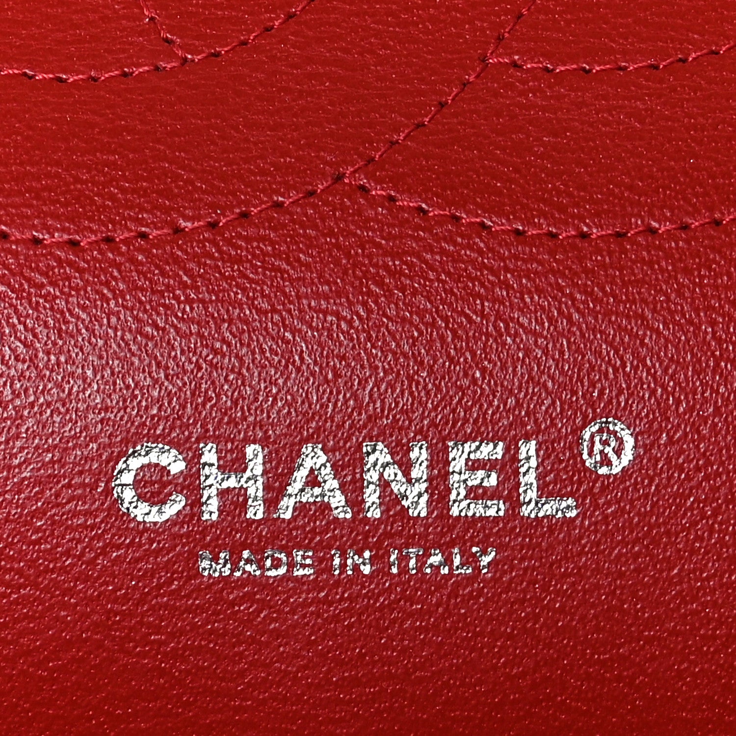 Chanel Lambskin Quilted Jumbo Double Flap Red 6 of 13