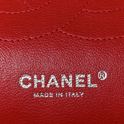 Chanel Lambskin Quilted Jumbo Double Flap Red 6 of 13
