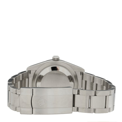 Rolex Stainless Steel 34mm Oyster Perpetual Watch Bright Blue 124200 3 of 4