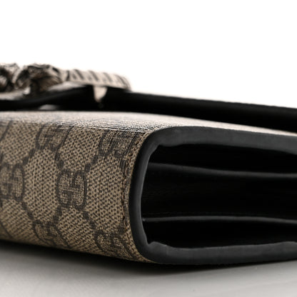 Gucci GG Supreme Monogram Mini Dionysus Chain Wallet Beige Black 11 of 13