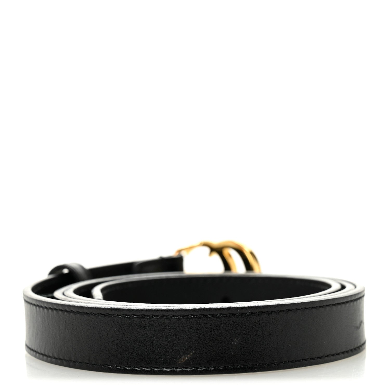Gucci Calfskin Double G 90 36 Belt Black 2 of 5