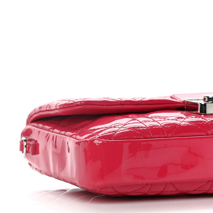 Christian Dior Patent Cannage New Lock Pouch Coquelicot 5 of 10