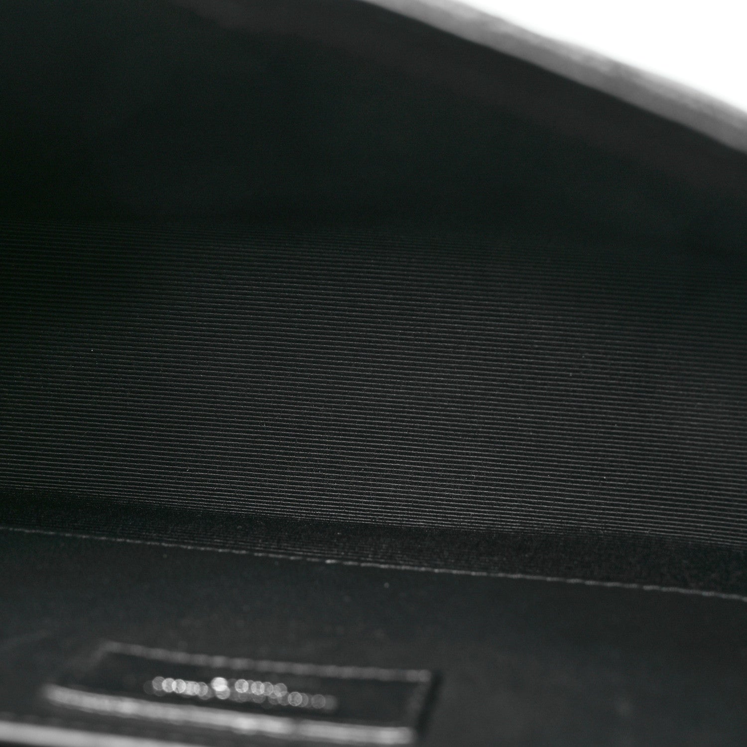 Saint Laurent Grain De Poudre Textured Mixed Matelasse Triquilt Medium Monogram Satchel Black 5 of 11