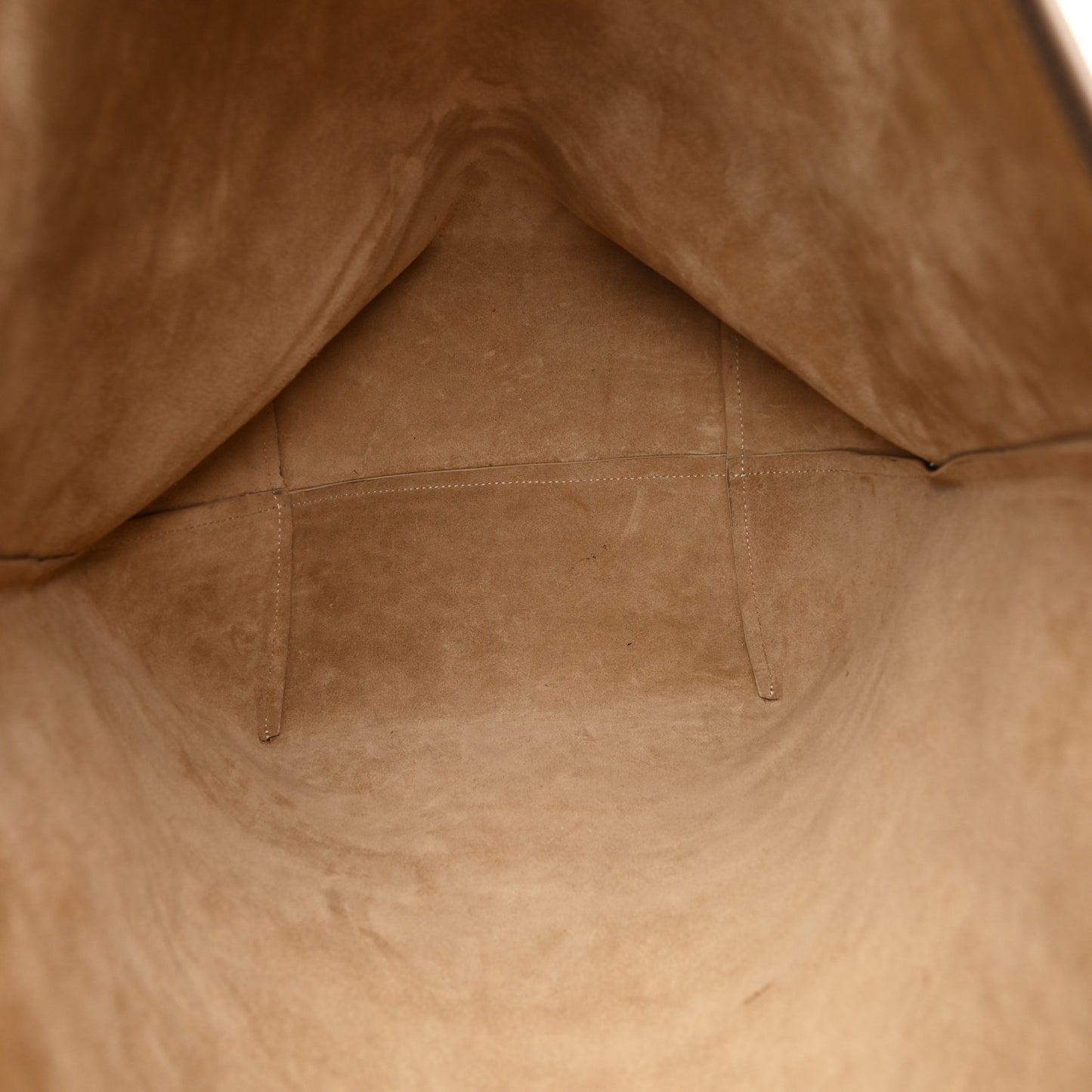 Grained Calfskin Large N/S Park Tote Dark Taupe