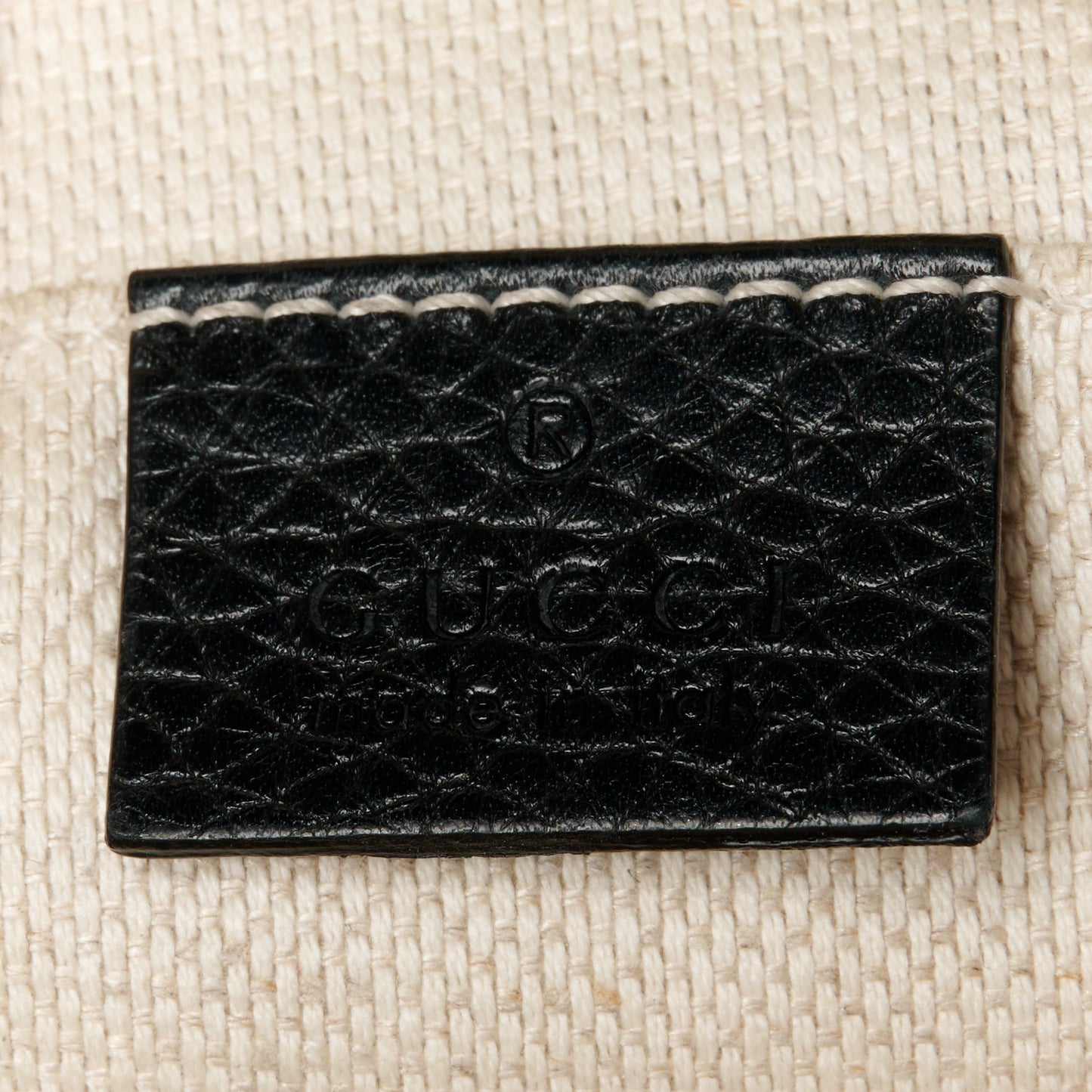 Pebbled Calfskin Small Soho Disco Bag Black