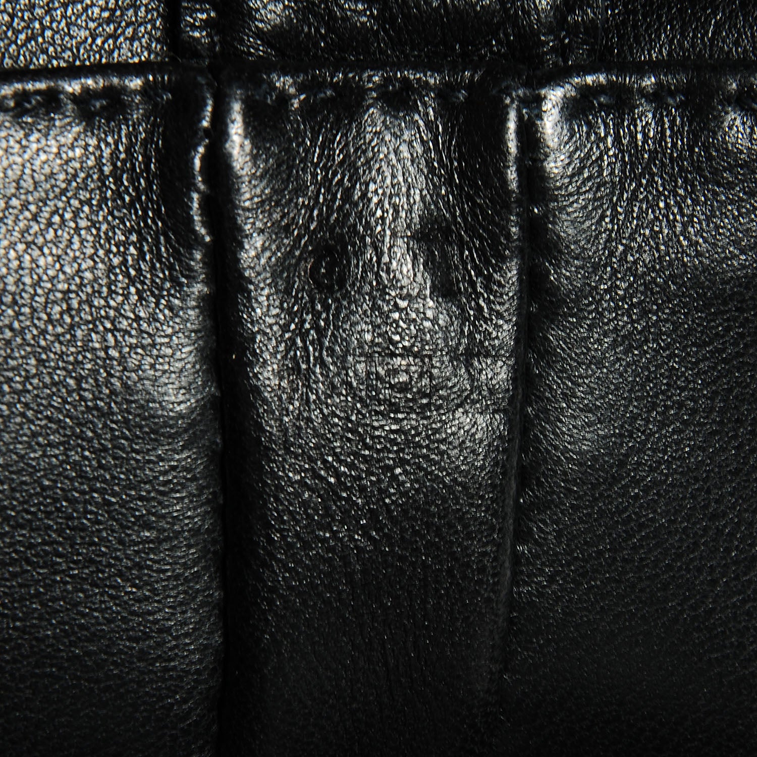 Hermes Lambskin Clou De Selle Pouch Black 7 of 7