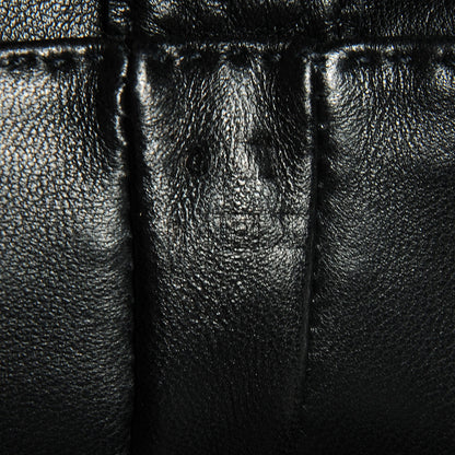 Hermes Lambskin Clou De Selle Pouch Black 7 of 7