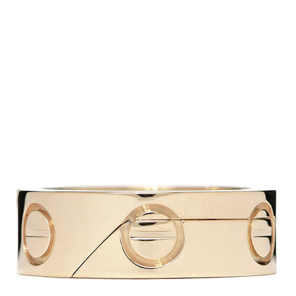 Cartier 18K Yellow Gold 7mm Astro LOVE Ring 53 6.25 1 of 6